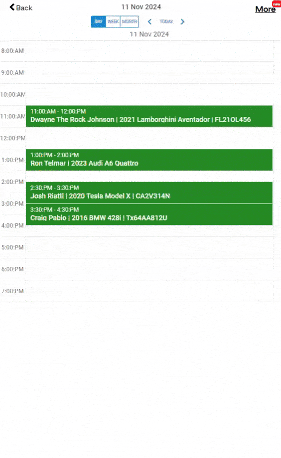 changing appointment fields in ARI video showcase