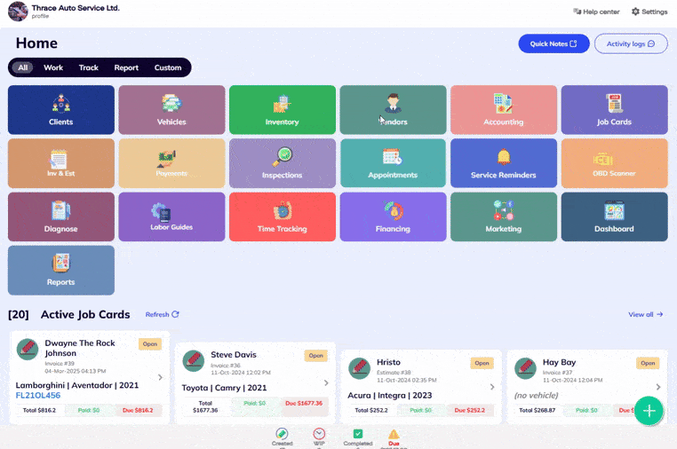 editing your custom home menu in ARI