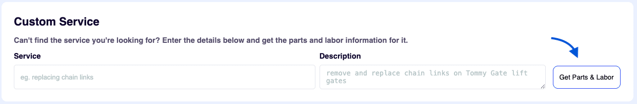Adding custom services to AI labor Guides example